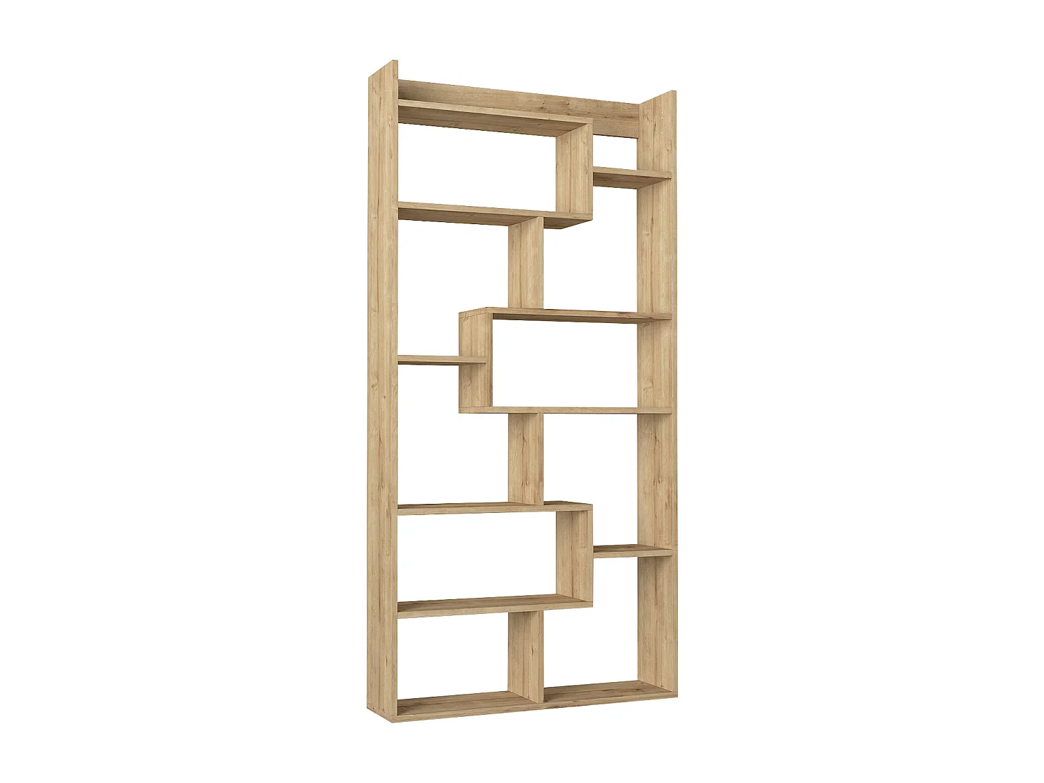 Etagère avec 9 niches - Naturel clair - PALERINO