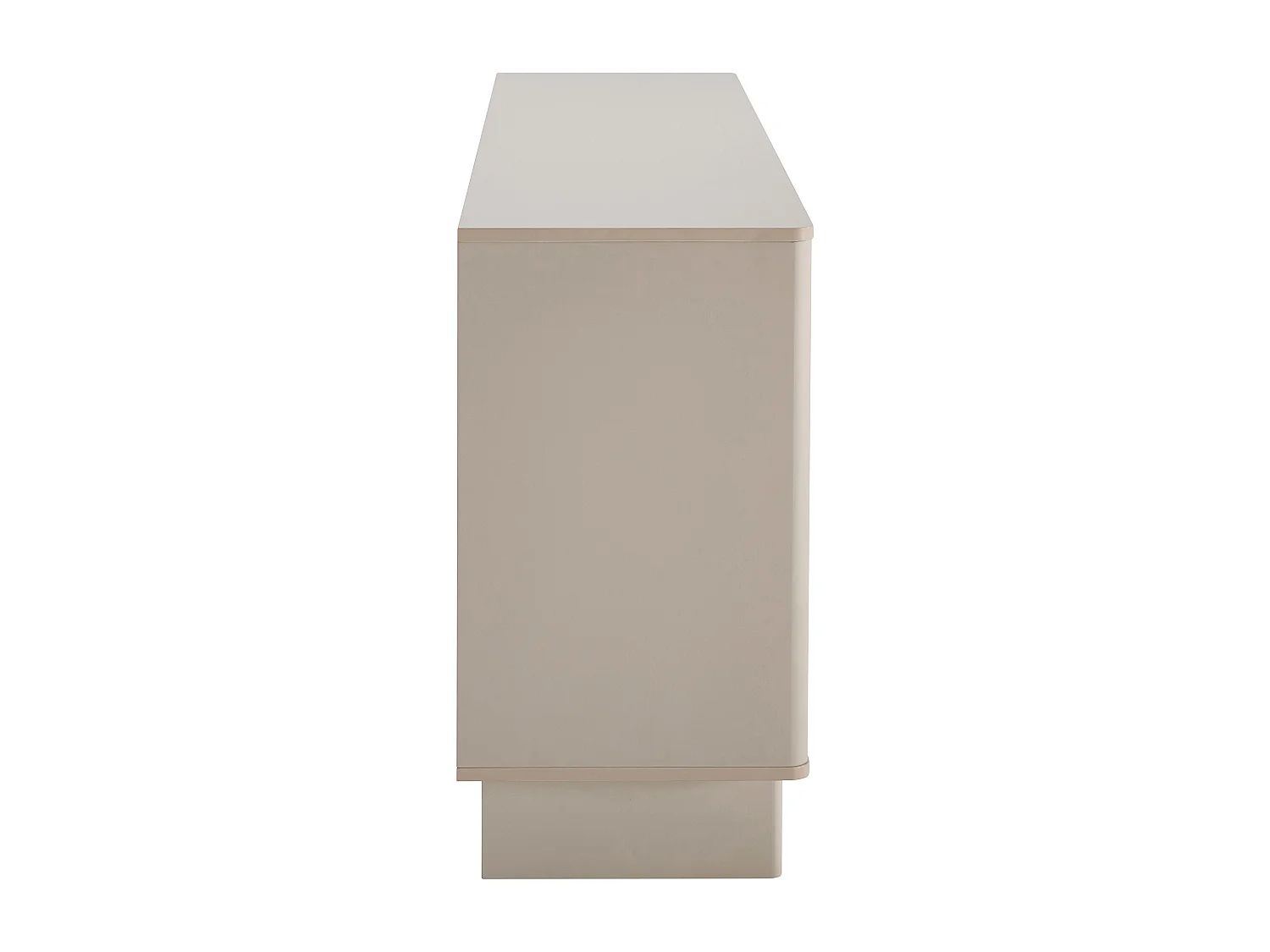 Buffet avec 4 portes - Beige - DELORINA