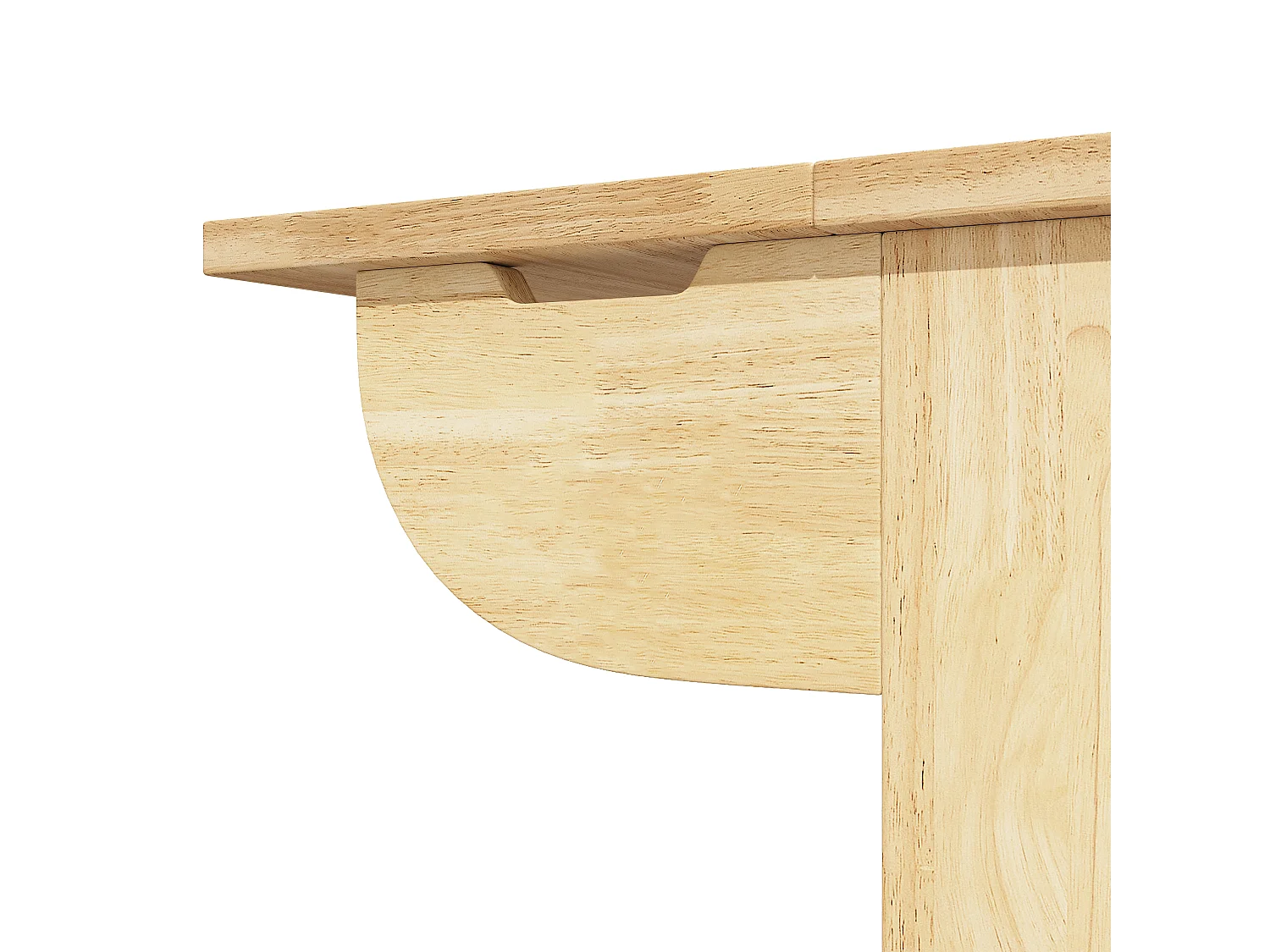 Ilot central de cuisine mobile - Plateau extensible - 120x45x92cm - 2 portes - avec porte-serviettes - MDF - décoration en treillis - Naturel