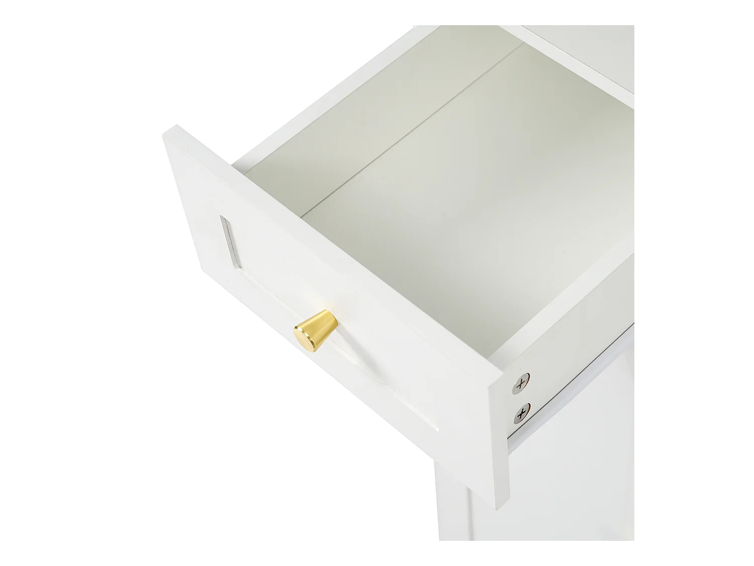 Vestiaire d'entrée moderne 180x37x110cm - avec 2 tiroirs et et 6 portes - avec banc à chaussures et meuble à chaussures - Blanc