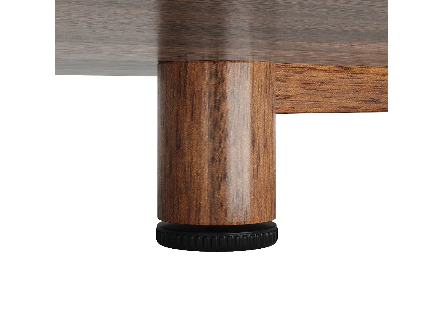 Hoge keukenkast 120x40x185cm - 2 deuren - met LED-verlichting - hoge kast - multifunctioneel buffet - ​​Bruin​