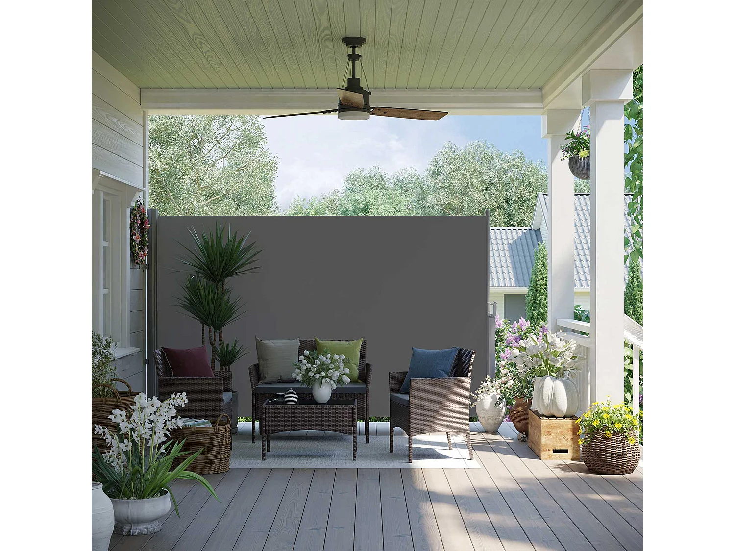 Auvent latéral Tiruppachur