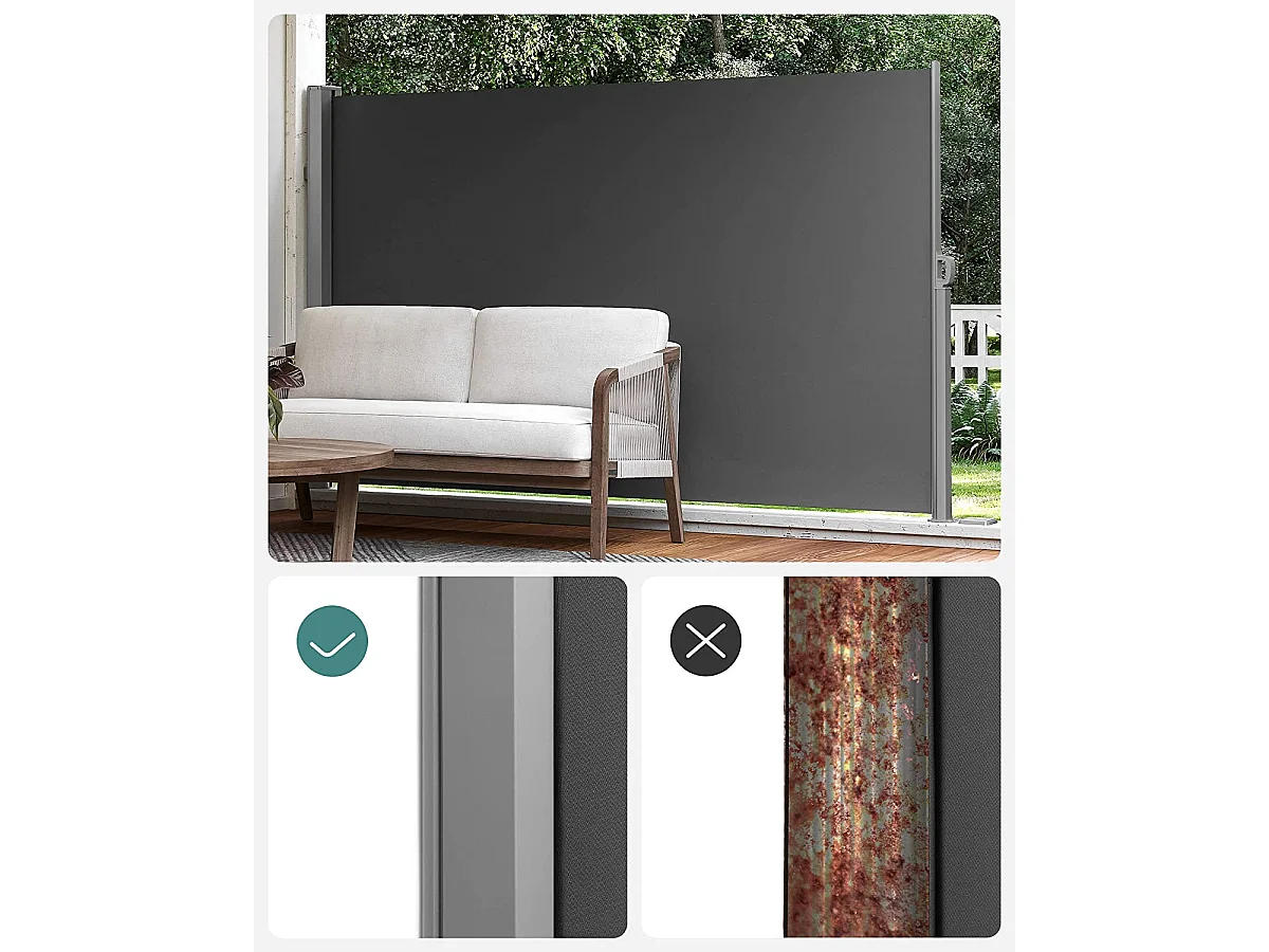 Seitenmarkise Luftzeit