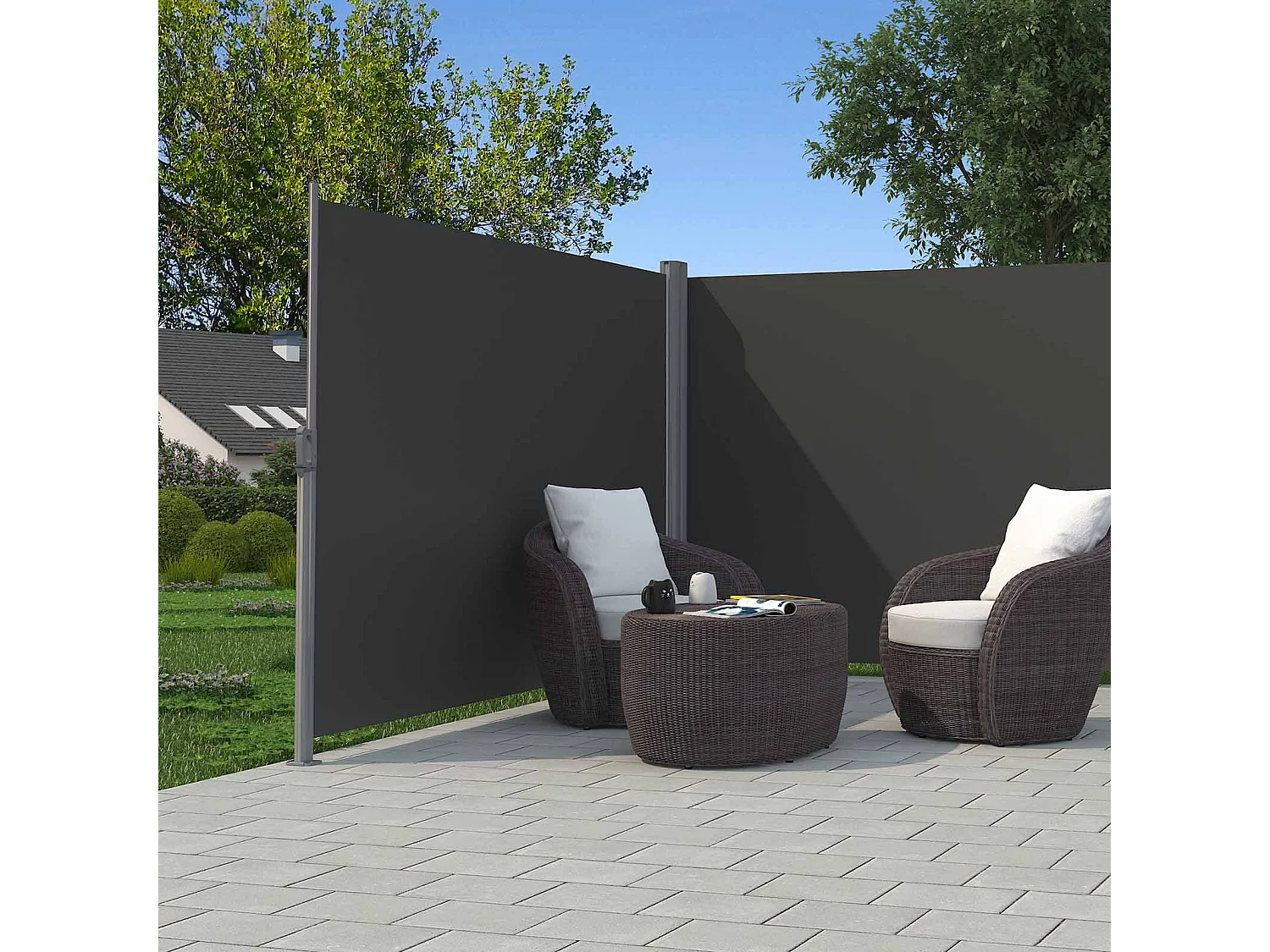 Doppelseitenmarkise Havre Skopje