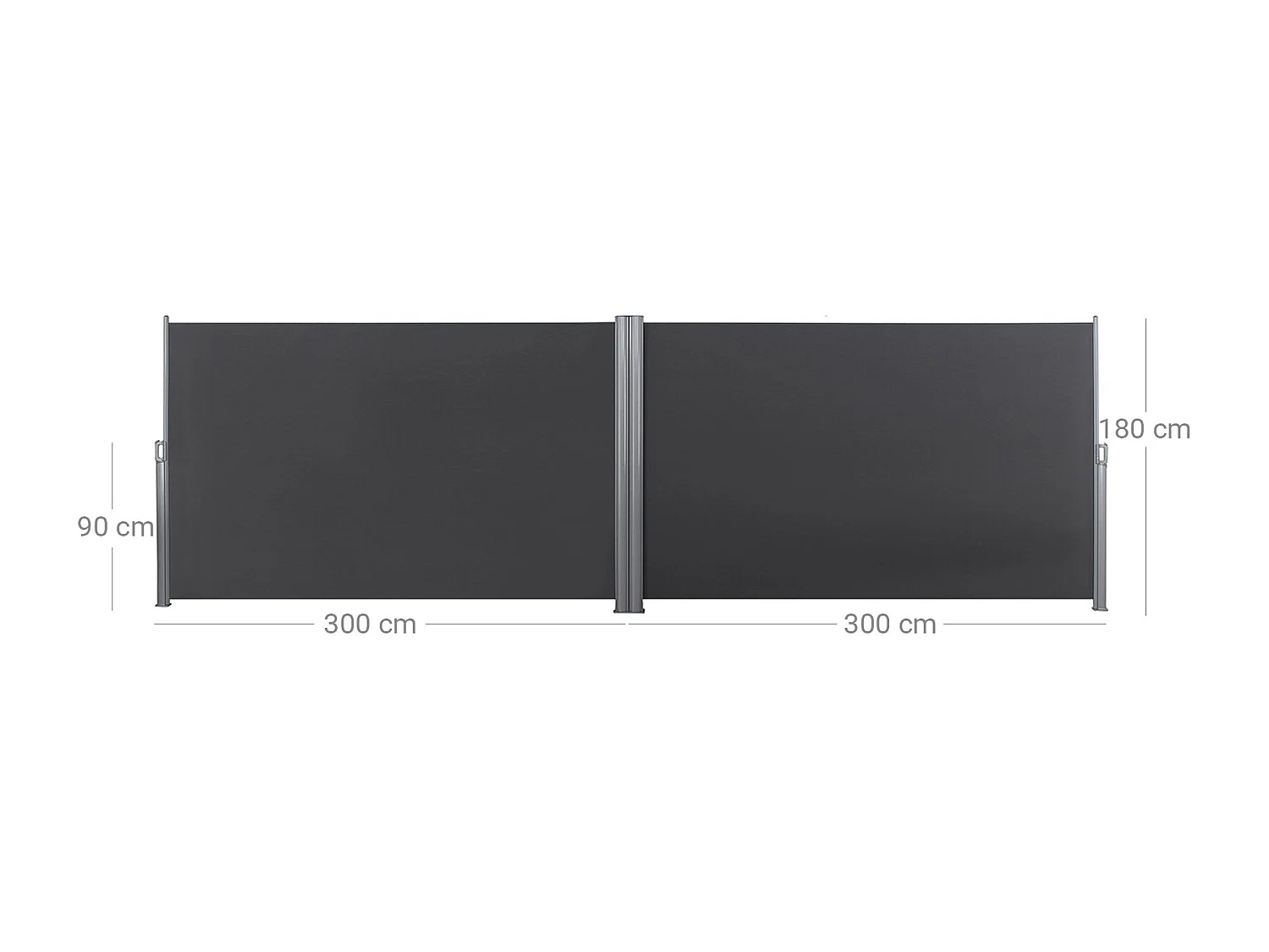 Doppelseitenmarkise Fernie Tirana