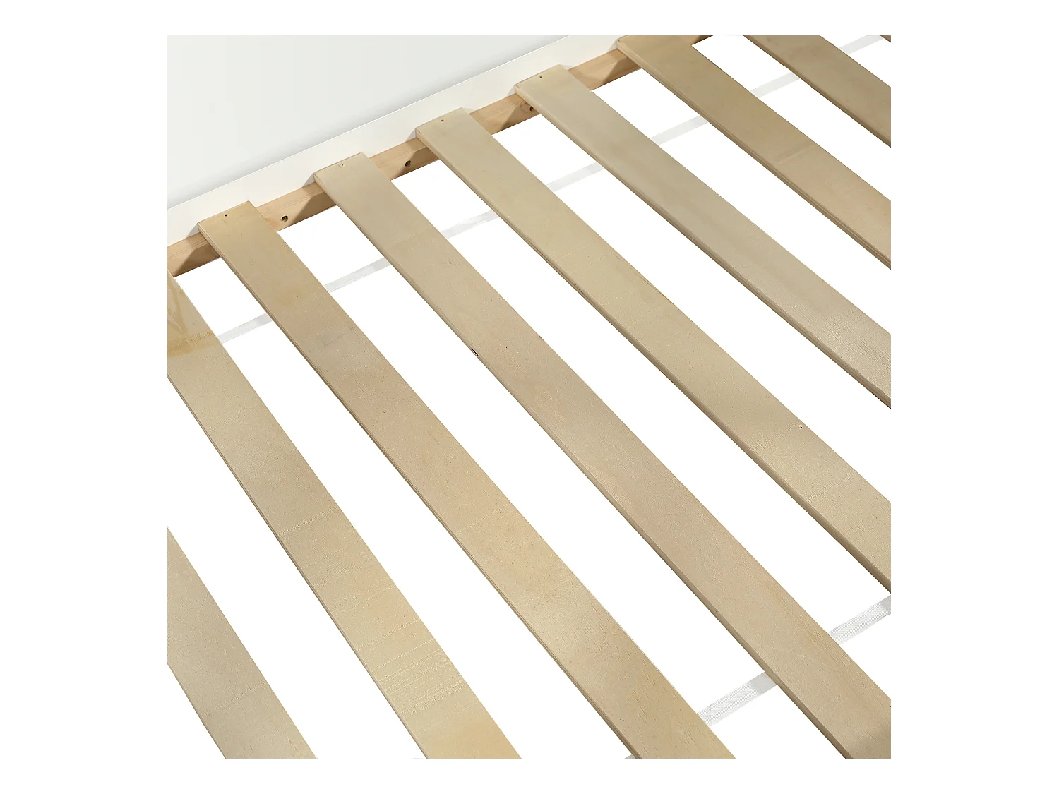 Lits superposés pour enfants 90x200cm - avec 1 porte et tableau noir - avec échelle - bois massif + MDF + PB + contreplaqué - Blanc (sans matelas)