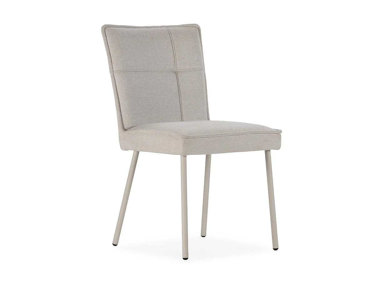 Lot de 2 chaises en tissu H84 cm - ELINA