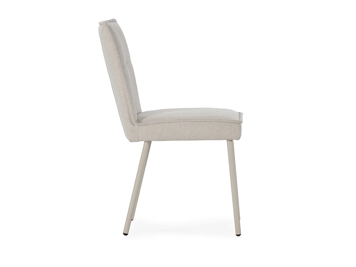 Lot de 2 chaises en tissu H84 cm - ELINA