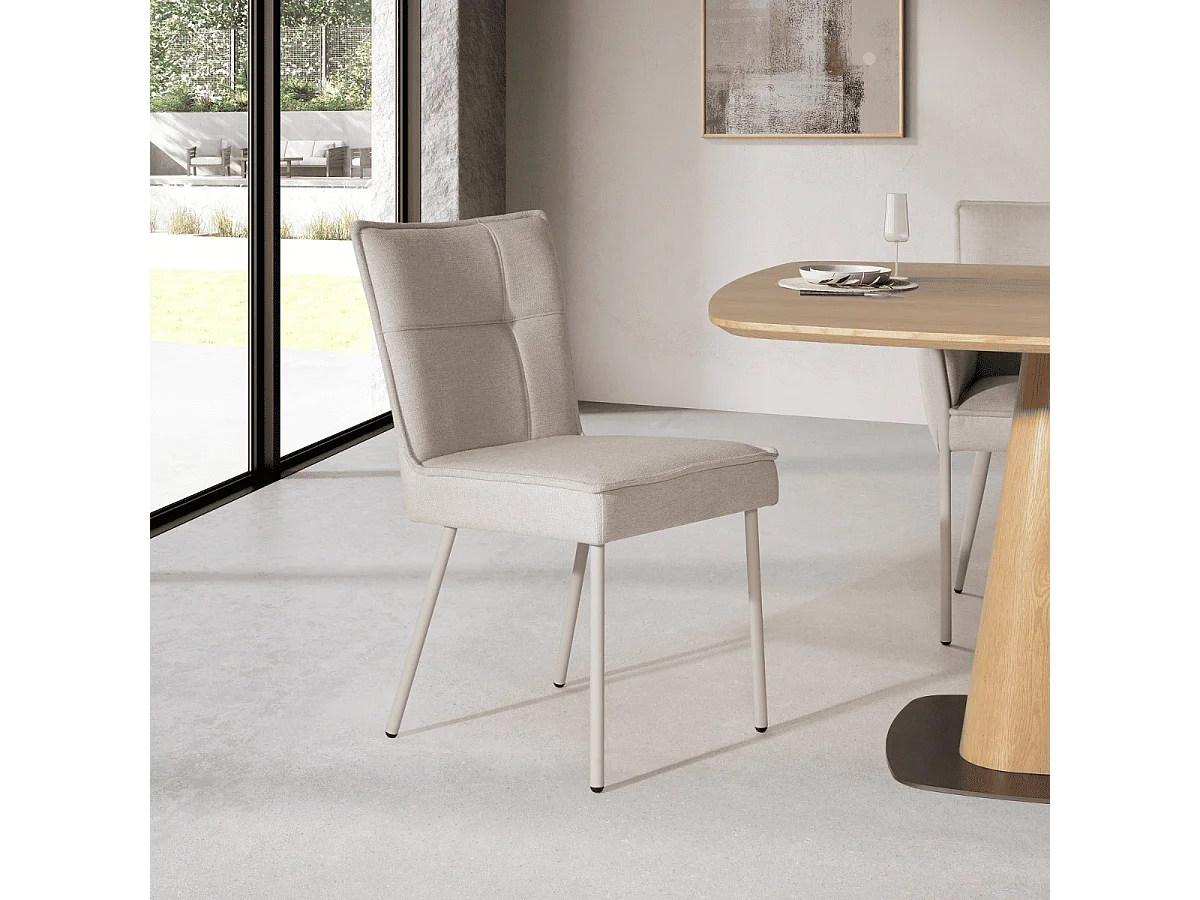 Fabric chair game H84 cm - ELINA