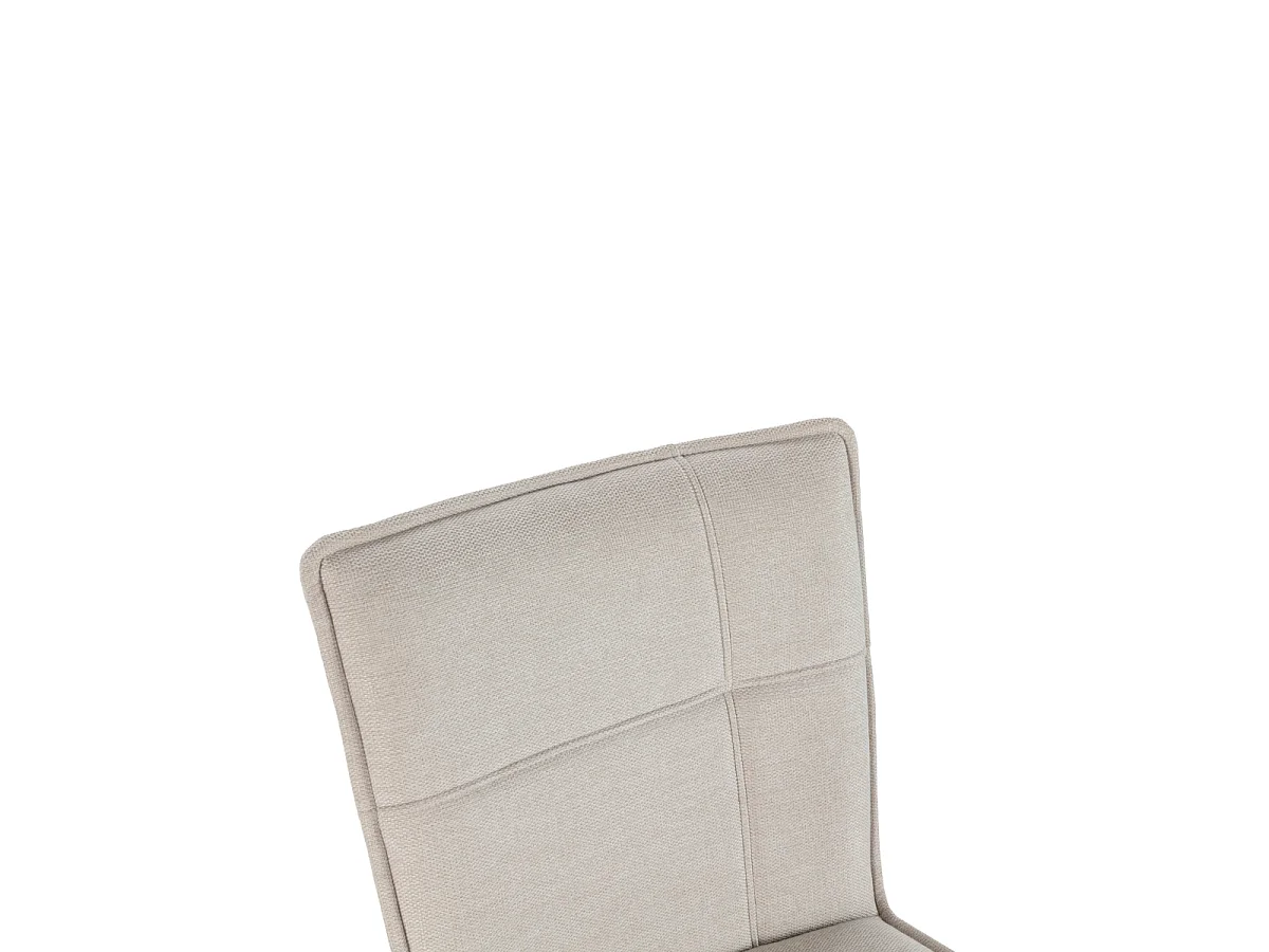 Lot de 2 chaises en tissu H84 cm - ELINA