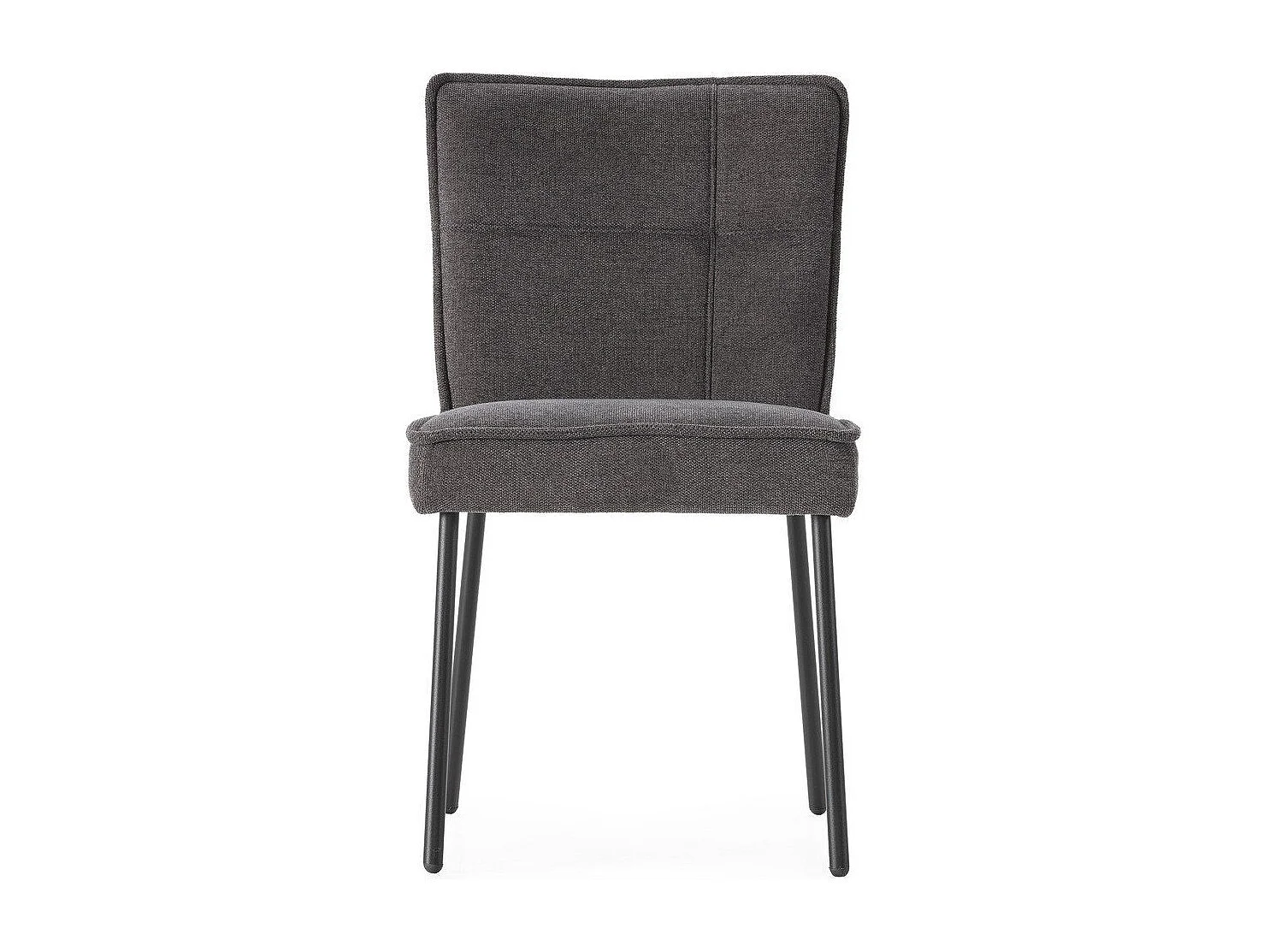 Lot de 2 chaises en tissu H84 cm - ELINA