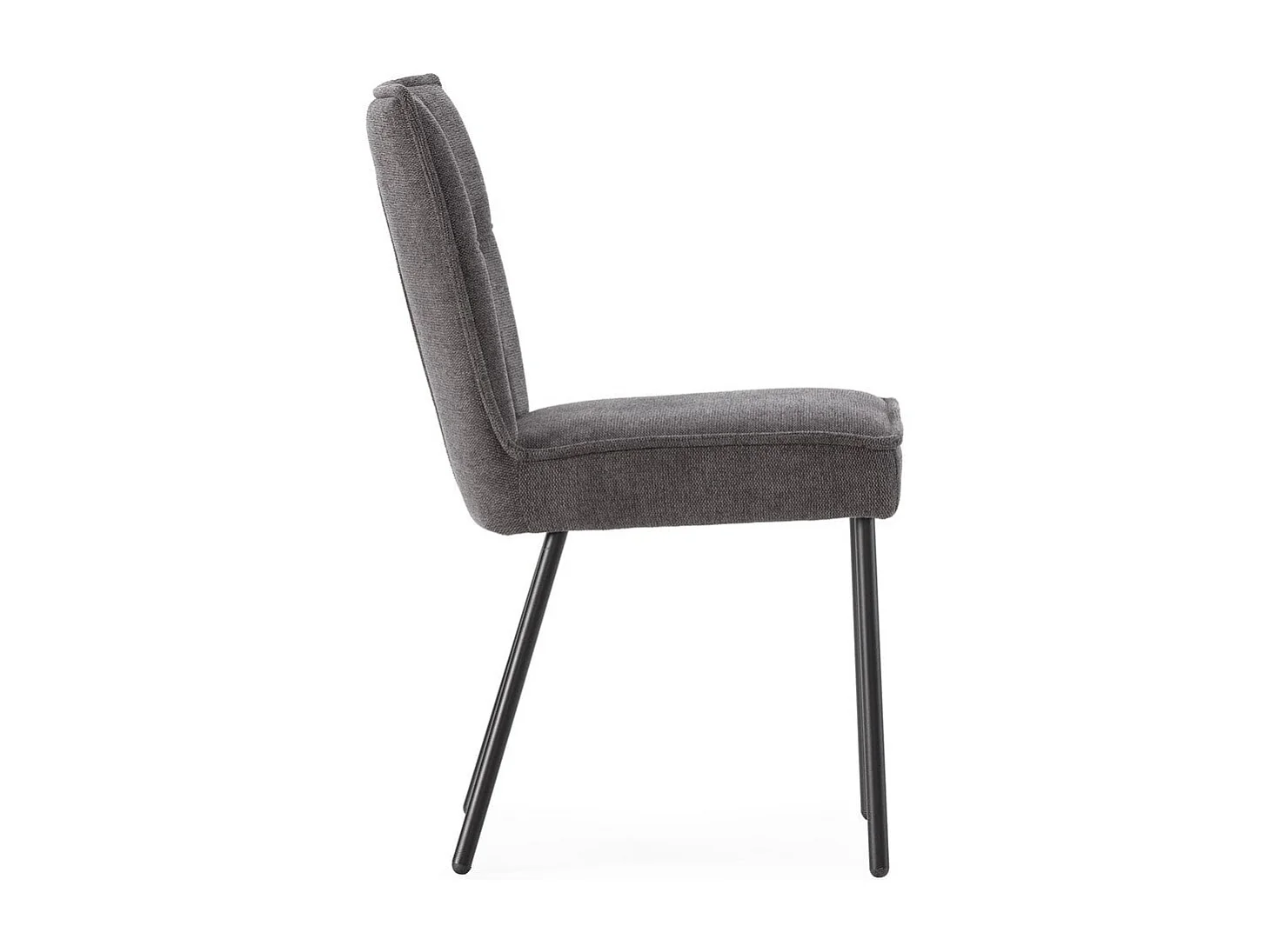 Lot de 2 chaises en tissu H84 cm - ELINA