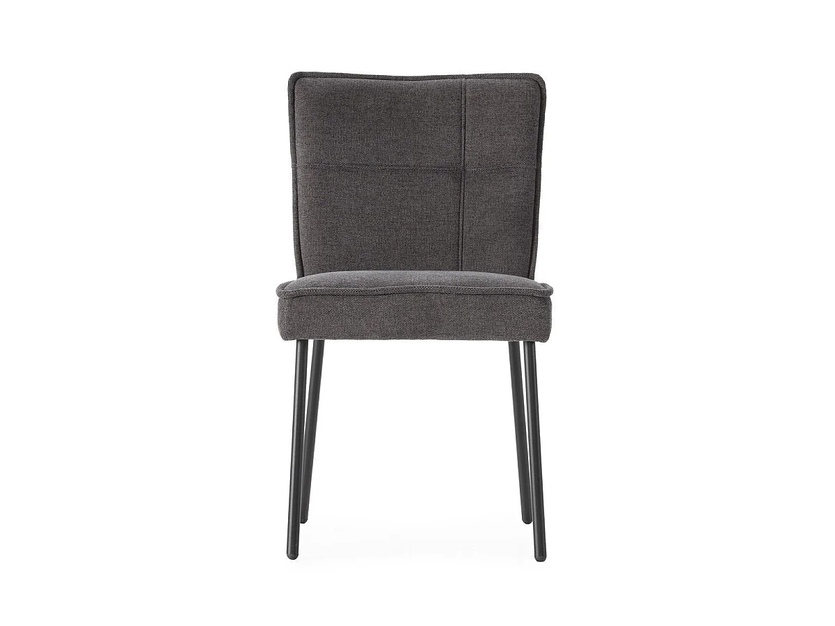 Lot de 2 chaises en tissu H84 cm - ELINA