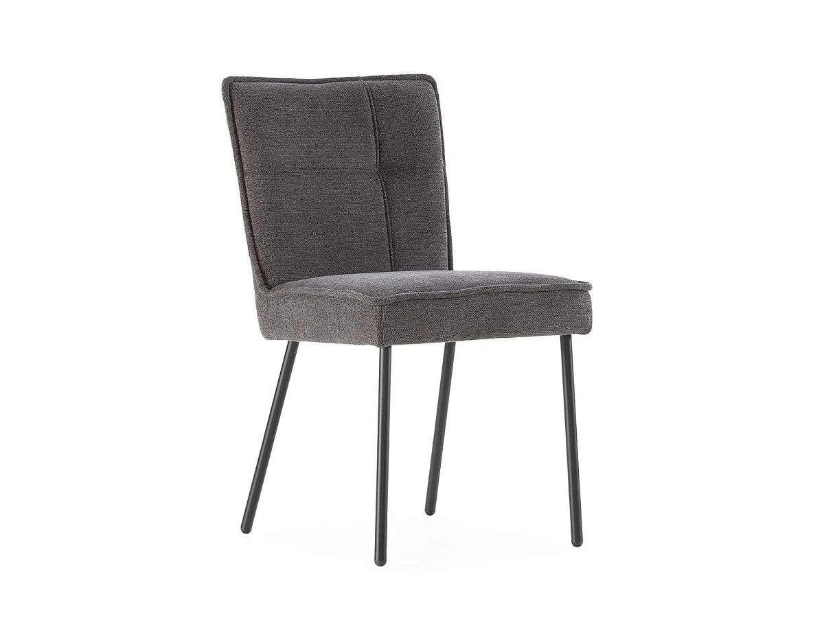 Lot de 2 chaises en tissu H84 cm - ELINA