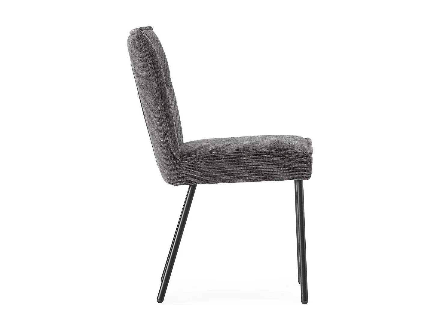 Lot de 2 chaises en tissu H84 cm - ELINA