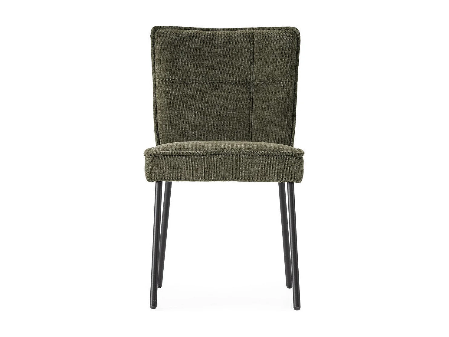 Lot de 2 chaises en tissu H84 cm - ELINA