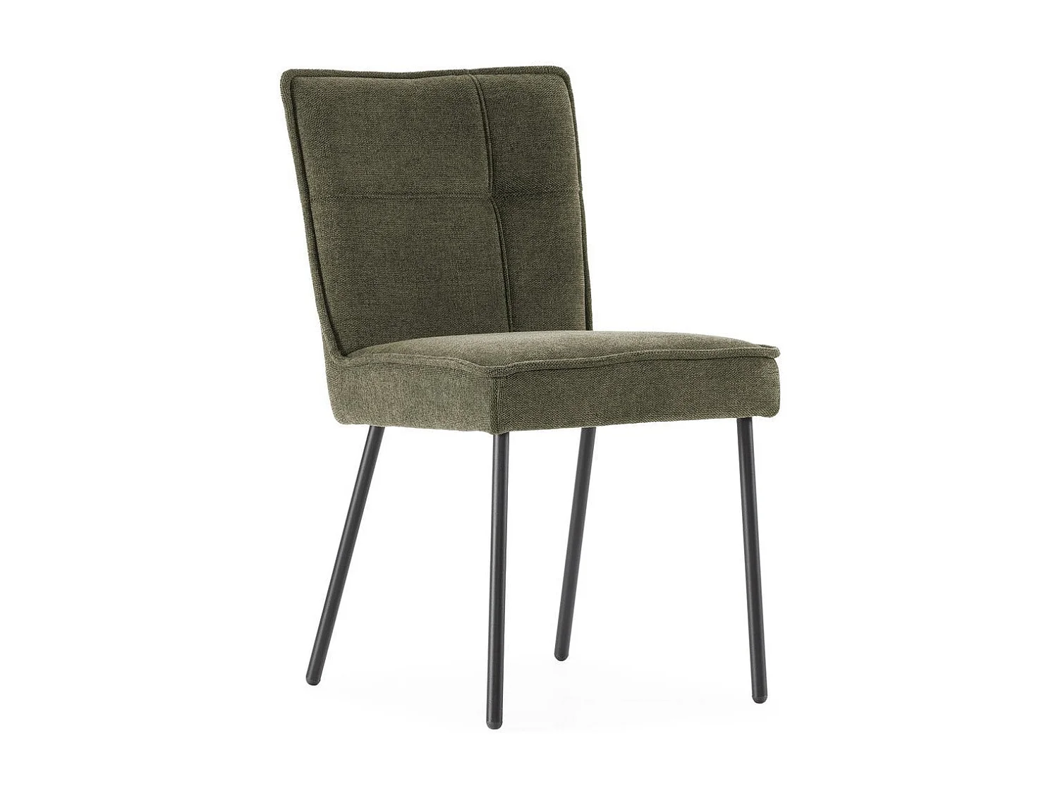 Lot de 2 chaises en tissu H84 cm - ELINA