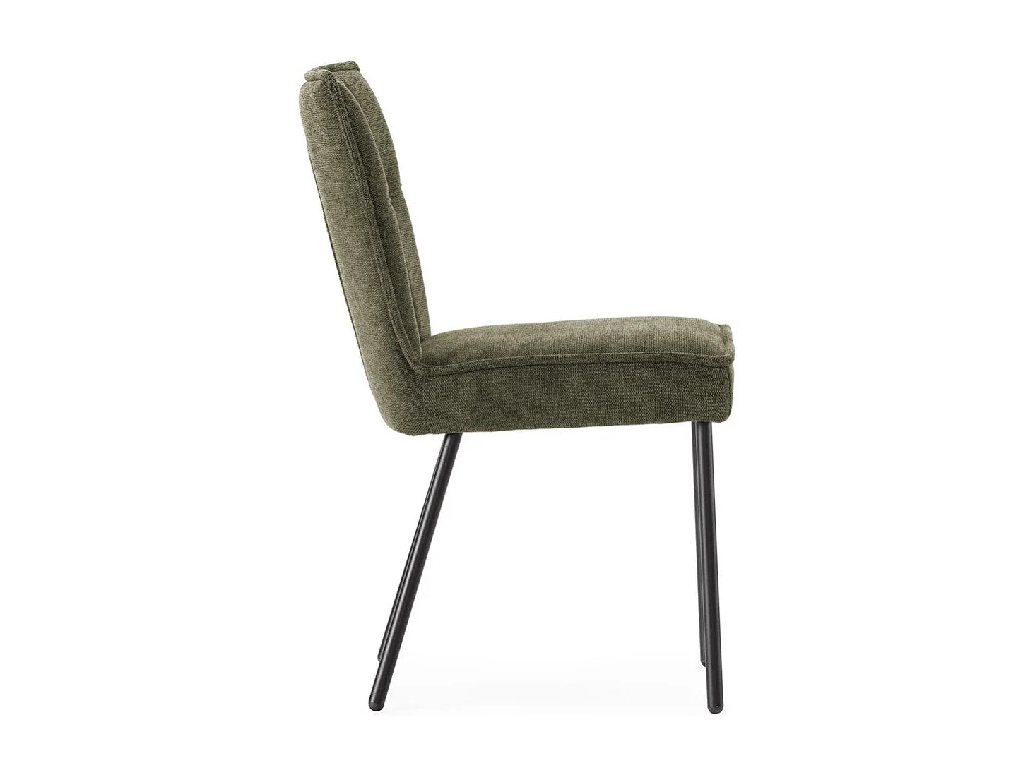 Lot de 2 chaises en tissu H84 cm - ELINA