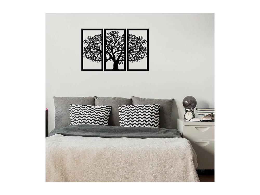 Décoration murale en métal Nature Arbre