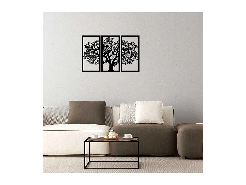 Décoration murale en métal Nature Arbre