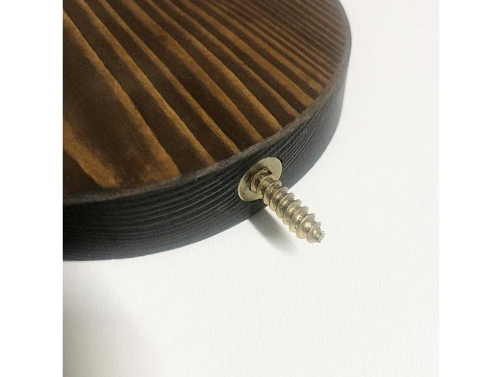 Ensemble de 4 étagères murales rond Rolly