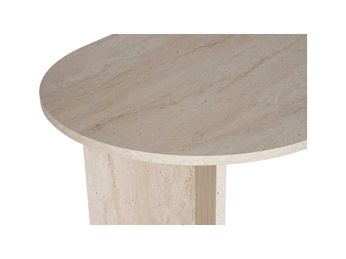 Table de repas en aggloméré Sablin