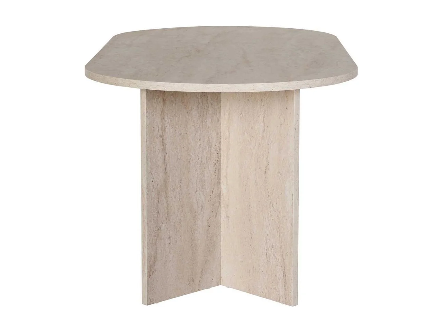 Table de repas en aggloméré Sablin