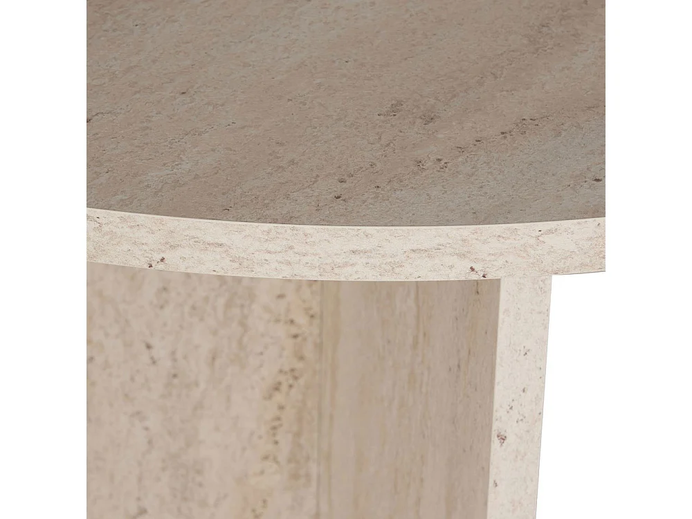 Mesa de comedor – 180 cm x 75 cm x 89,5 cm – Travertino – MDF