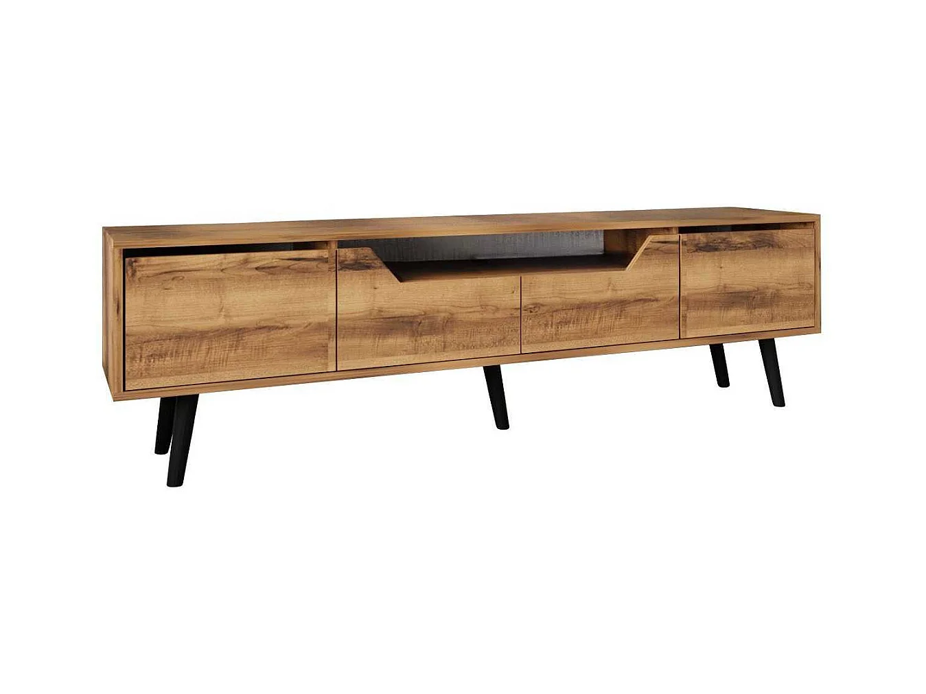 Meuble TV en aggloméré 180 x 29.8 x 48 cm Roma