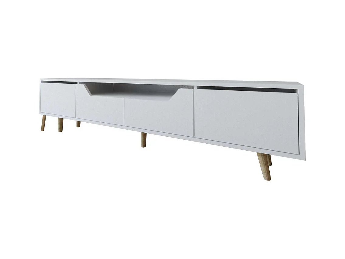 Meuble TV en aggloméré 180 x 29.8 x 48 cm Roma