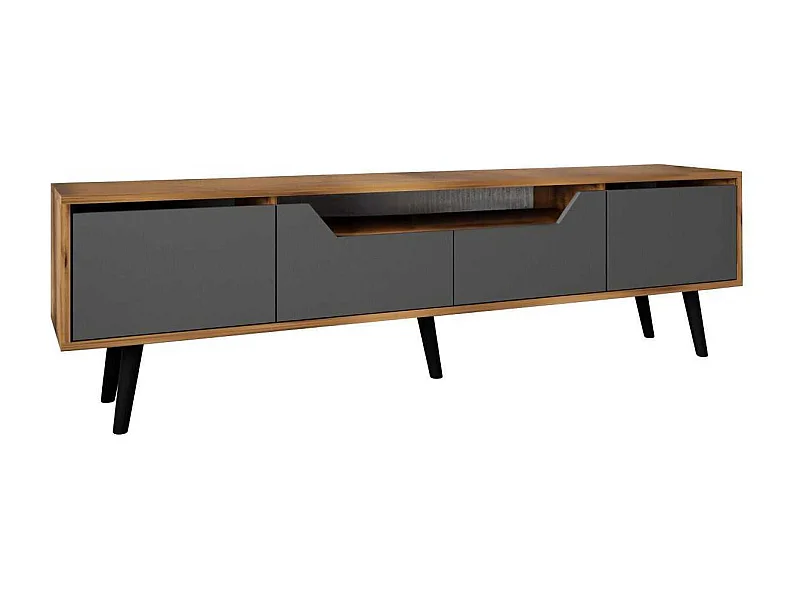 Meuble TV en aggloméré 180 x 29.8 x 48 cm Roma