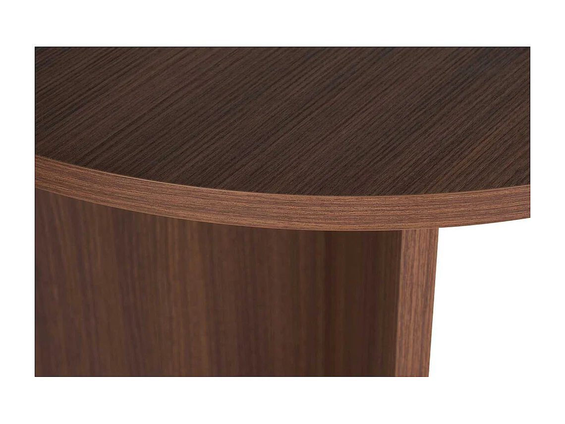 Mesa de comedor de nogal – 180 cm x 75 cm x 89,5 cm – Nogal – MDF con revestimiento de melamina