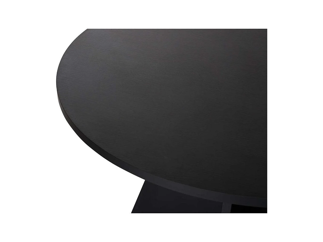 Table à manger ronde en aggloméré Virella