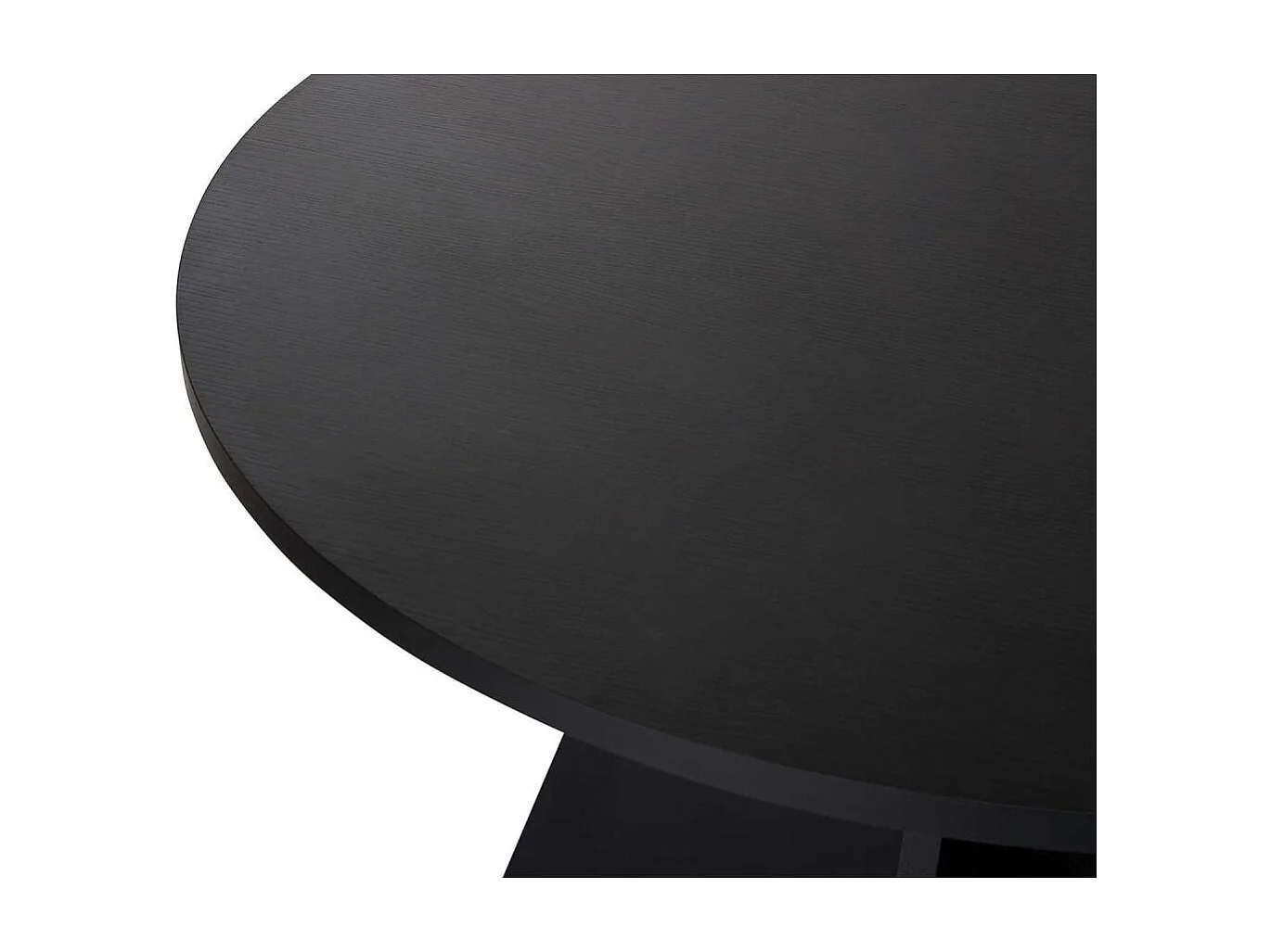 Table à manger ronde en aggloméré Virella