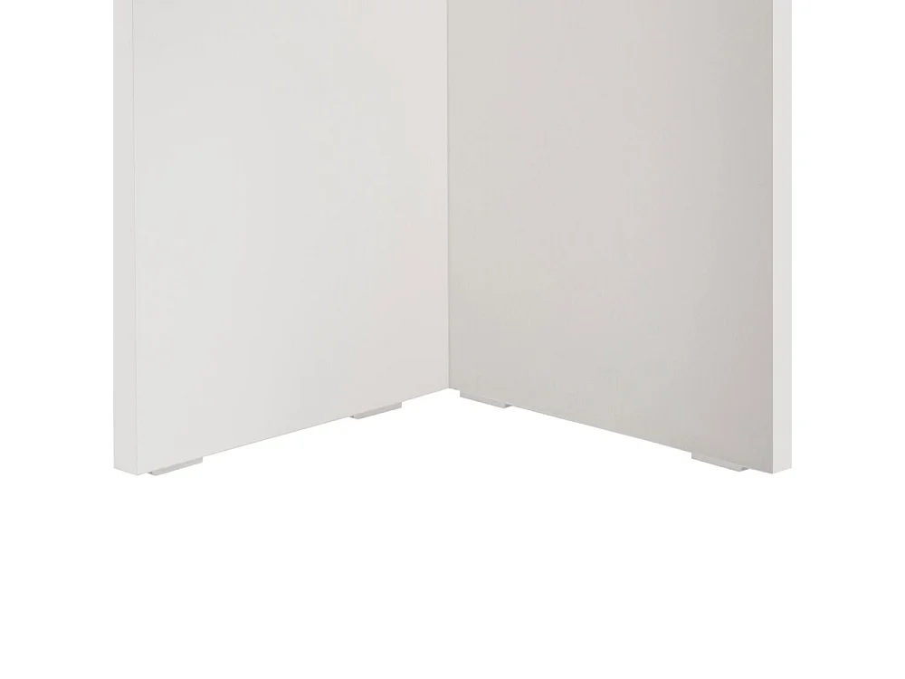 Eettafel – 180 cm x 75 cm x 89,5 cm – Wit hout – Spaanplaat