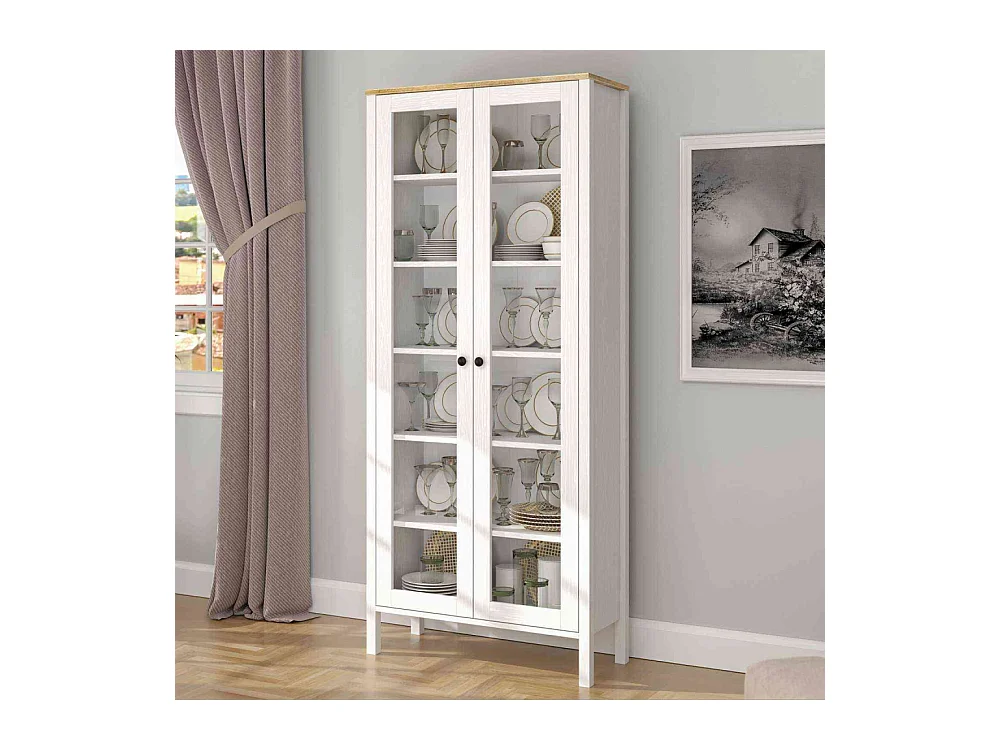 Meuble de rangement en aggloméré Frannie Modèle 3 : 83 x 35 x 194 cm