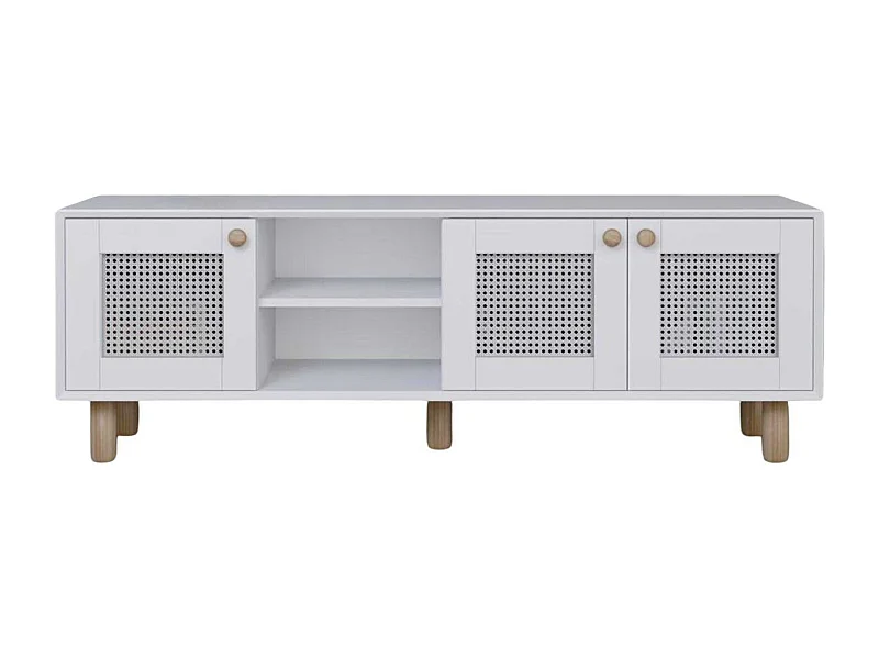 Móvel de TV – 160cm – Branco – Aglomerado