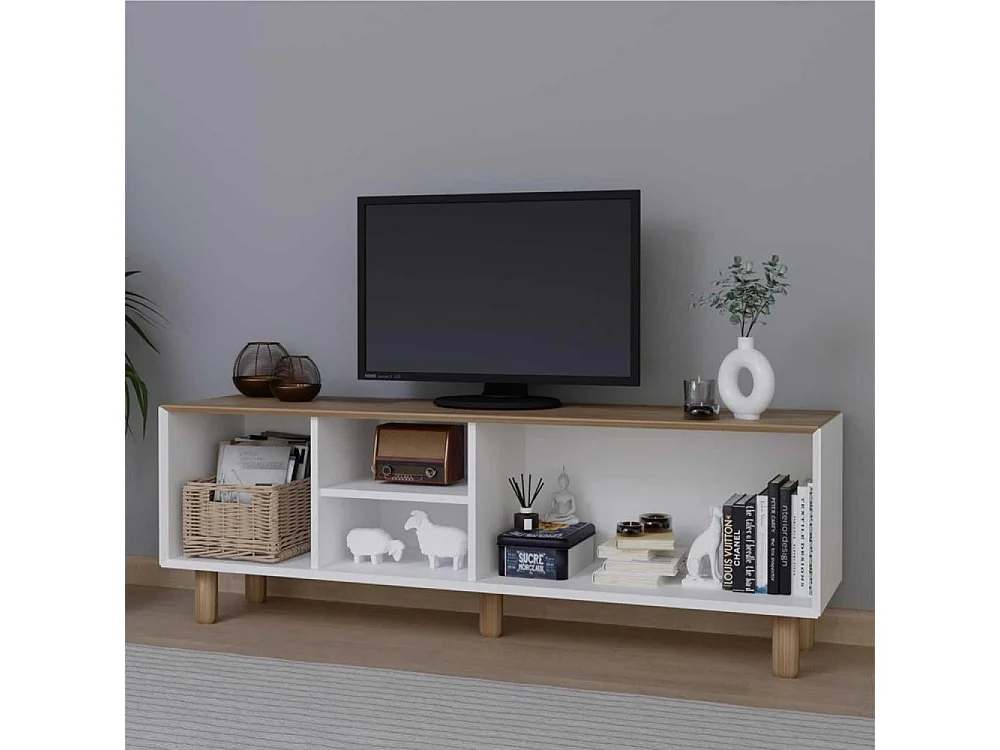Móvel de TV – 160 cm x 56 cm x 40 cm – Carvalho Jardim – MDF