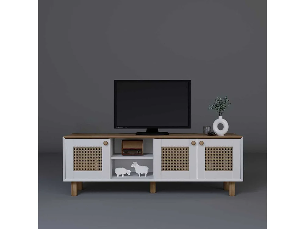 Móvel de TV – 160 cm x 56 cm x 40 cm – Carvalho Jardim – MDF