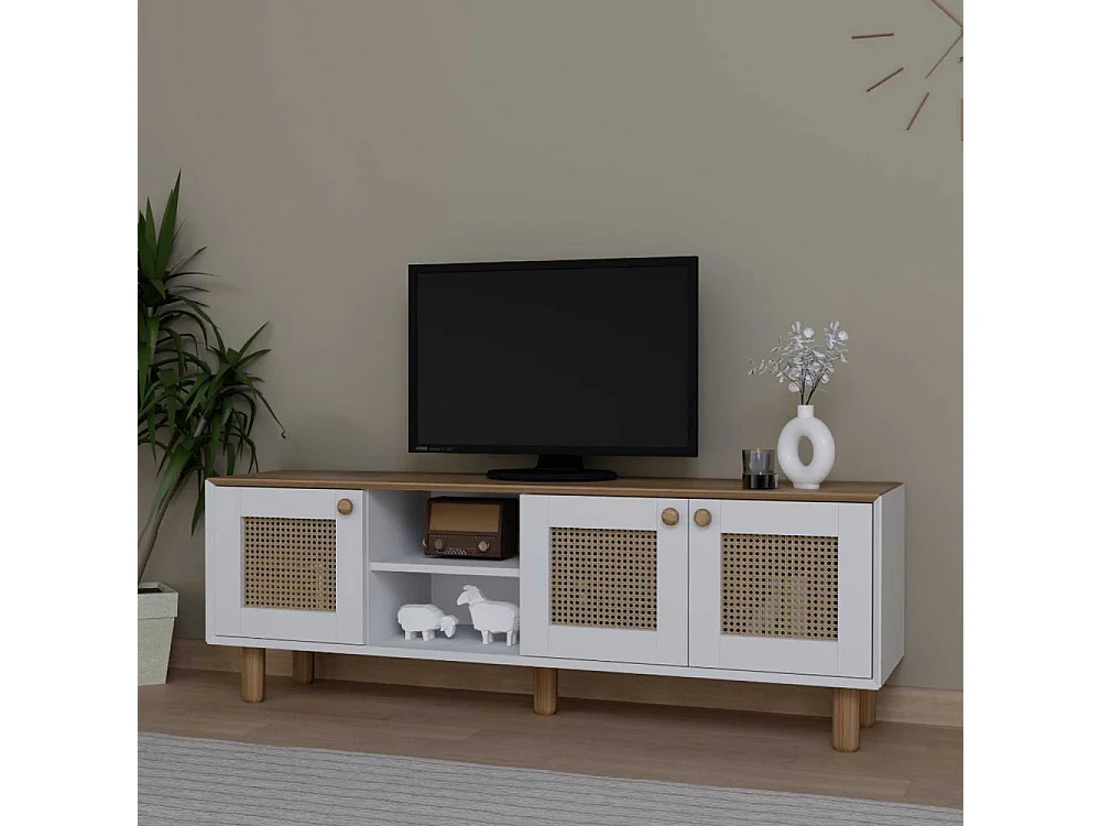 Móvel de TV – 160 cm x 56 cm x 40 cm – Carvalho Jardim – MDF