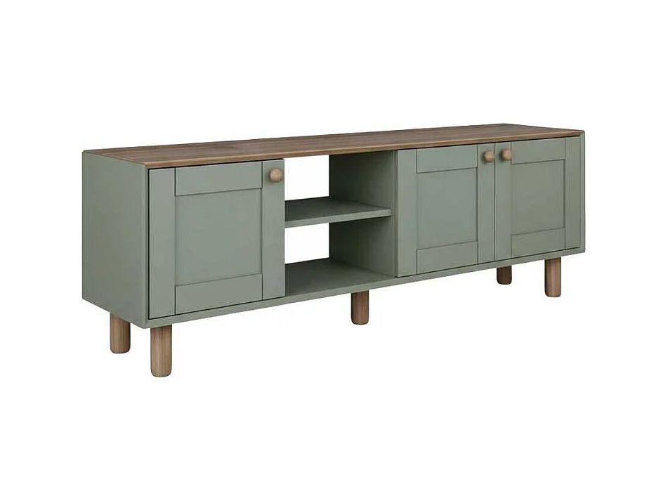 Meuble TV 3 portes en aggloméré Bohemian