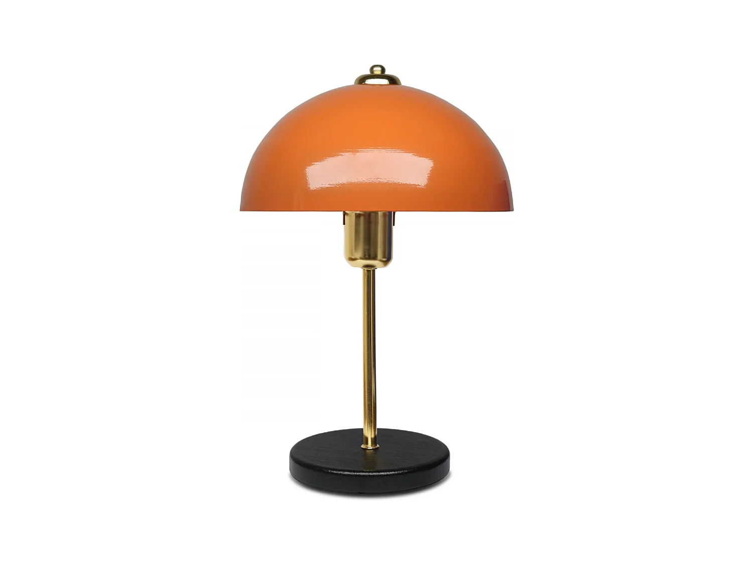 Lampe de table champignon orange 38cm ARMANCE
