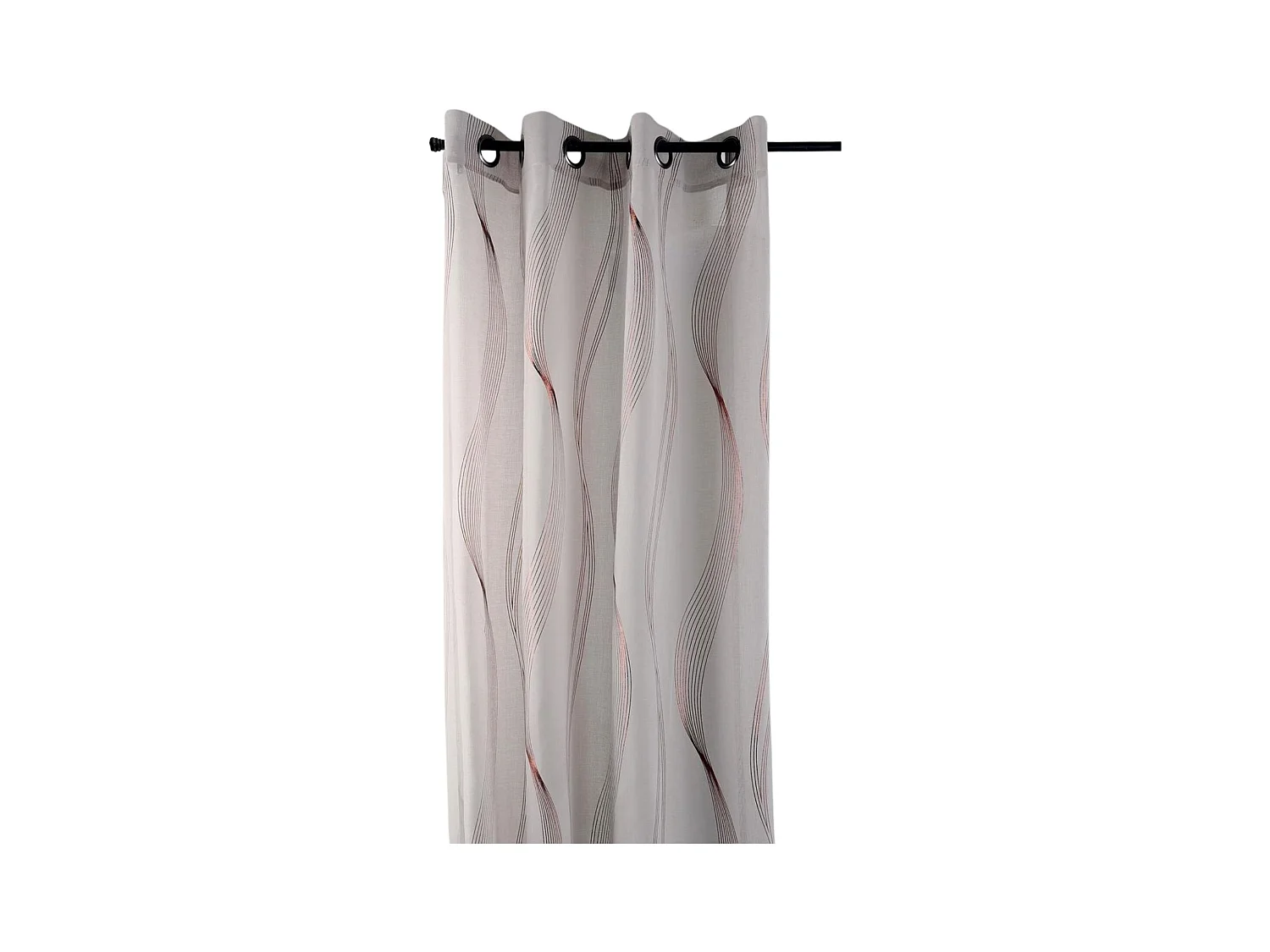 Voile mit wellenförmigen Streifen