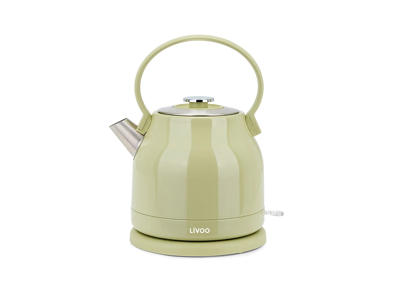 Livoo Bouilloire électrique 1.5l 2200w vert/gris - DOD202M