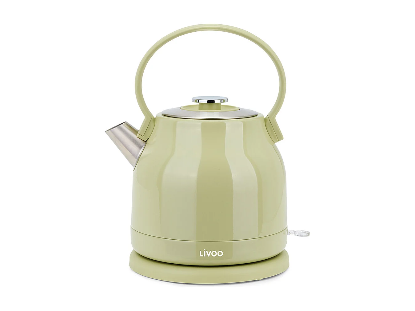 Livoo Bouilloire électrique 1.5l 2200w vert/gris - DOD202M