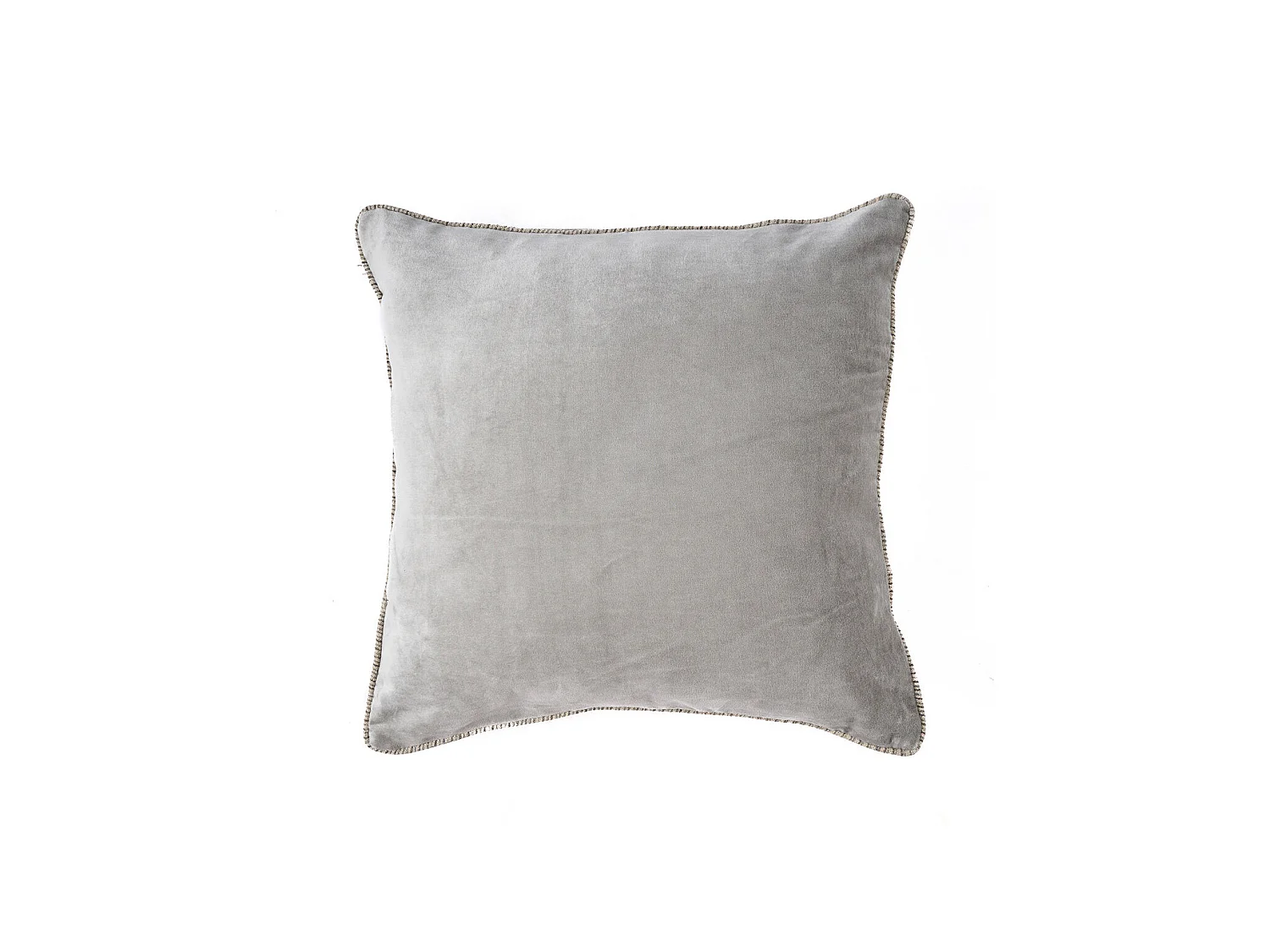 De Velvet Crush Kussensloop - Grijs - 50x50