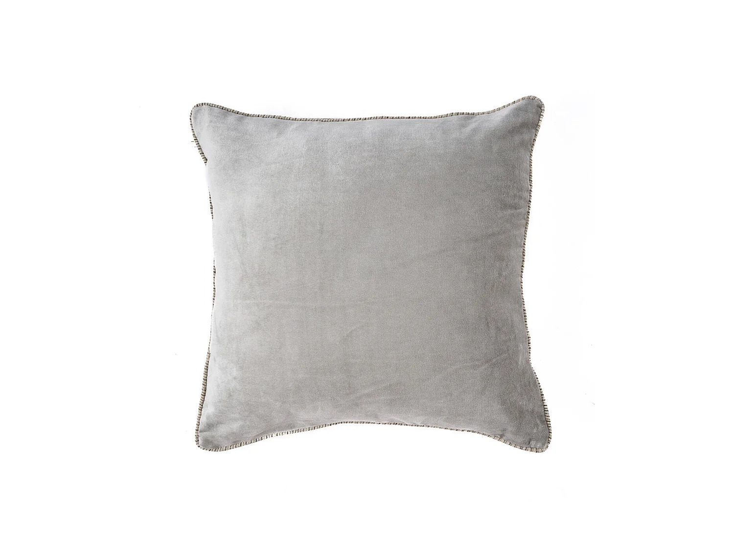 La Housse de Coussin Velvet Crush - Gris - 50x50