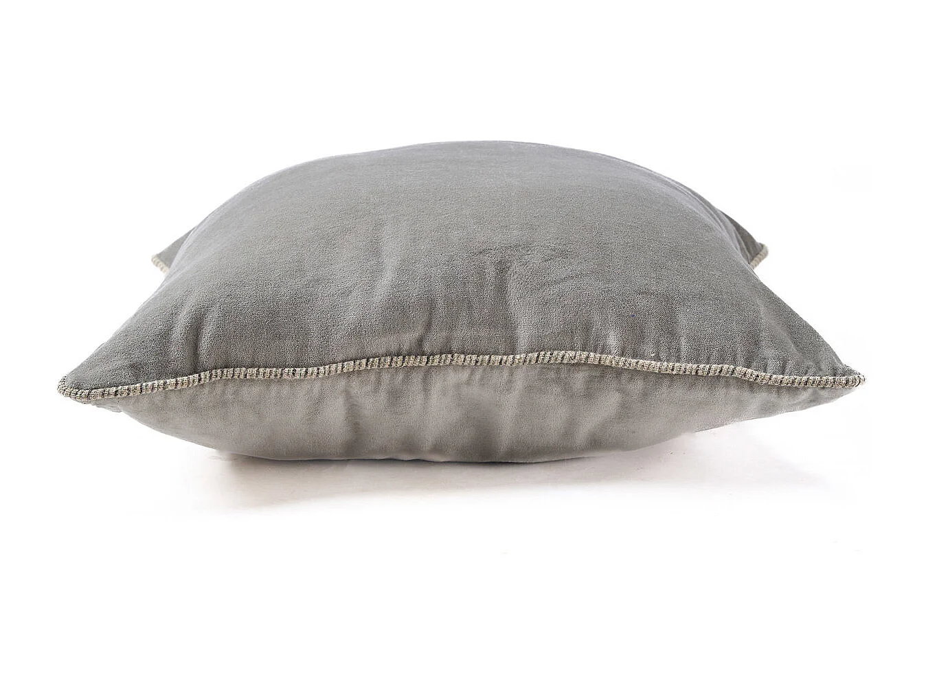La Housse de Coussin Velvet Crush - Gris - 50x50