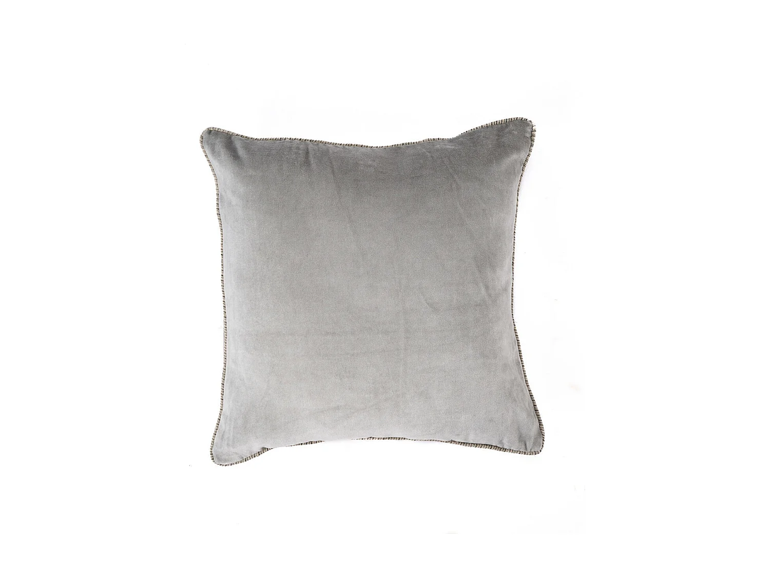 La Housse de Coussin Velvet Crush - Gris - 50x50