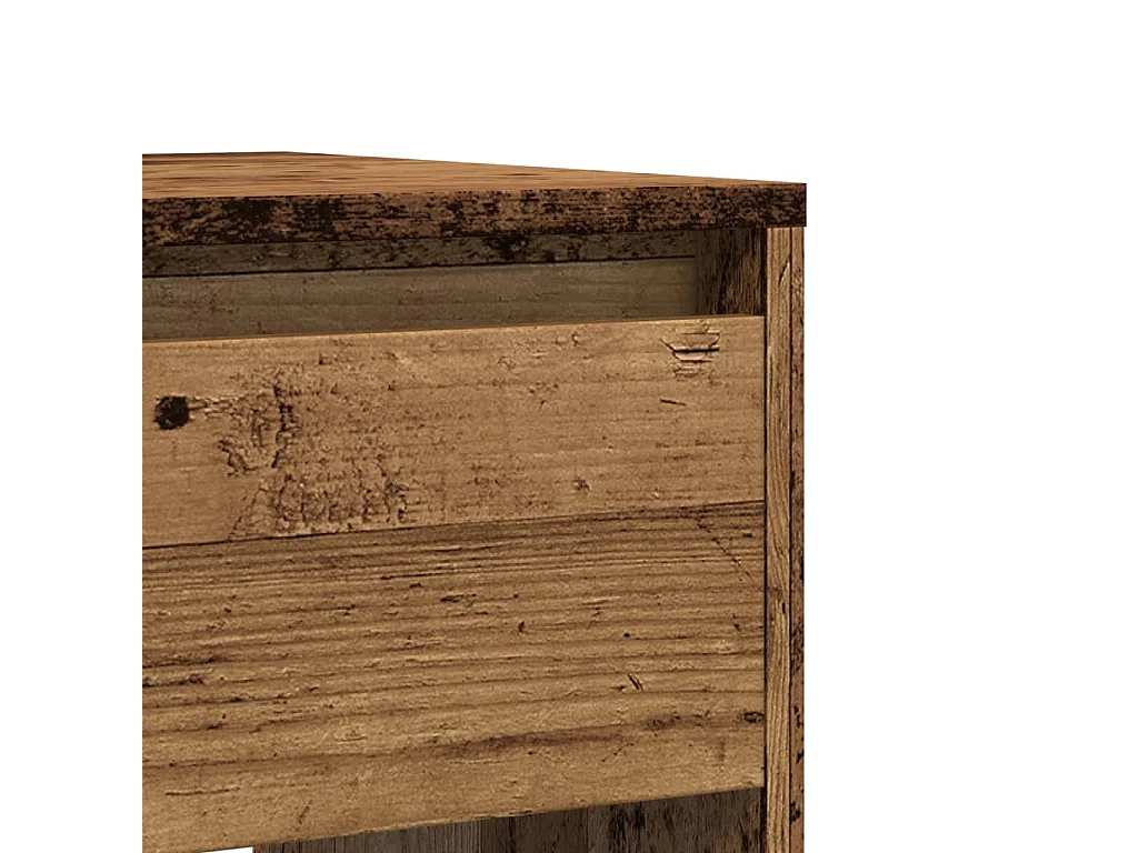 Table console vieux bois 89x41x76,5 cm bois d'ingénierie